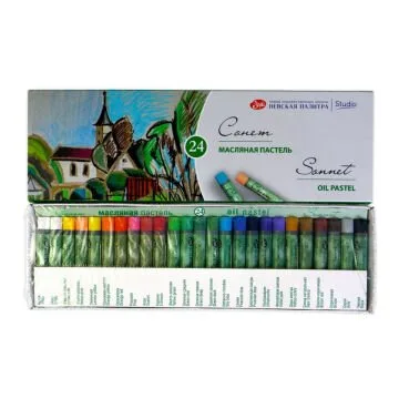 Güven St.petersburg Sonnet Yağlı Pastel Boya 24 Renk 7041156