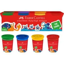 Faber Castell Oyun Hamuru Klasik Renkler 4 Renk 5170000041