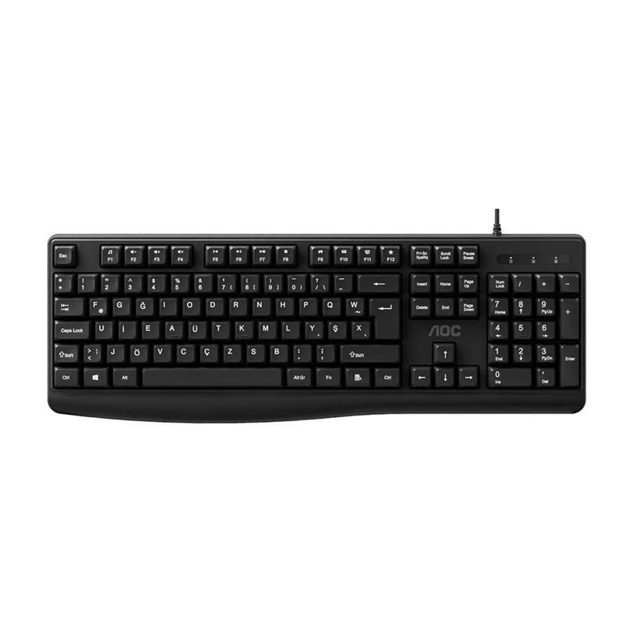 Aoc Kb120b Usb Kablolu F Klavye