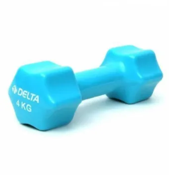Delta 4 Kg Pvc Demir Dumbbell(dambıl) Tekli Mavi Vkd564