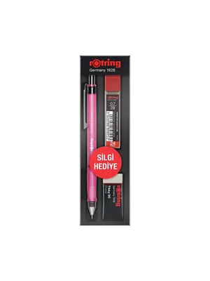 Rotring Tikky Vısuclıck Set 0.7 Versatil+min+silgi Mavi Ro-vk07-pembe