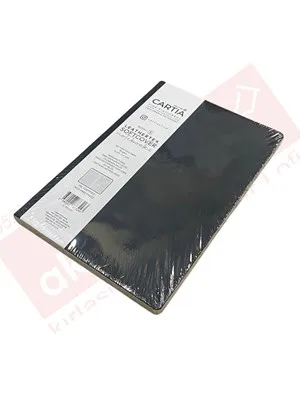 Cartıa 9x14 Deri Kapak Soft Defter Çizgili 96 Yp (s Model)