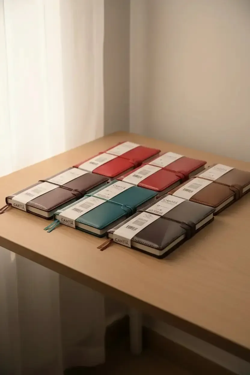 Cartıa 12x19 Deri Kapak Lastikli 3 Lü Set Defter Kareli-çizgili-noktalı (r Model)