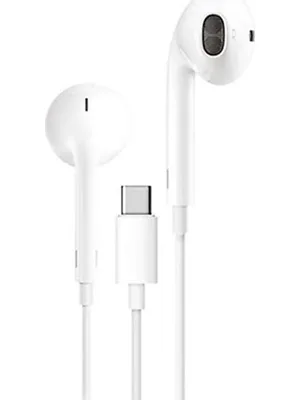 Hytech Hy-xbk57 Type-c Uyumlu Metal Beyaz Mikrofonlu Kulaklık
