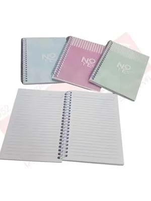 Mikro A6 50 Yaprak Çizgili Karton Kapak Not Defteri 505