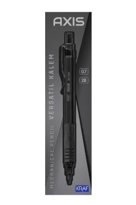 Kraf Axıs 0.7 Versatil Kalem Siyah Mp-160