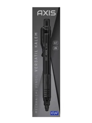 Kraf Axıs 0.7 Versatil Kalem Siyah Mp-160