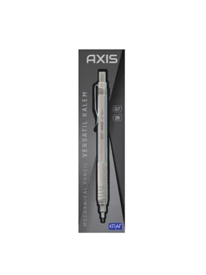 Kraf Axıs 0.7 Versatil Kalem Gümüş Mp-160