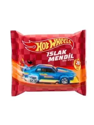 Hotwheels Mini Islak Mendil 20"li