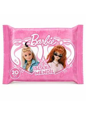 Barbie Mini Islak Mendil 20"li