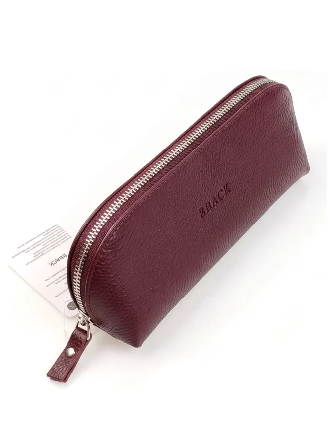 Bback Suni Deri Kalemlik Bordo 041