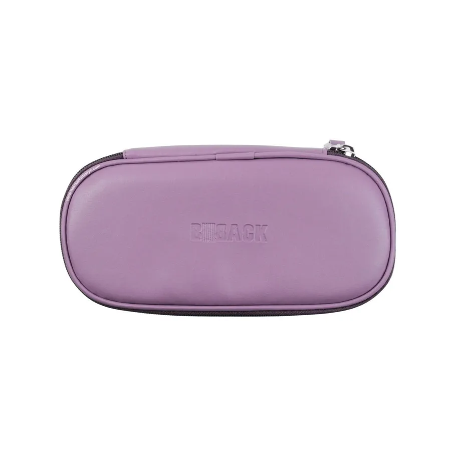 Bback Suni Deri Oval Kalemlik Lila 323
