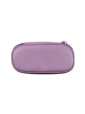 Bback Suni Deri Oval Kalemlik Lila 323