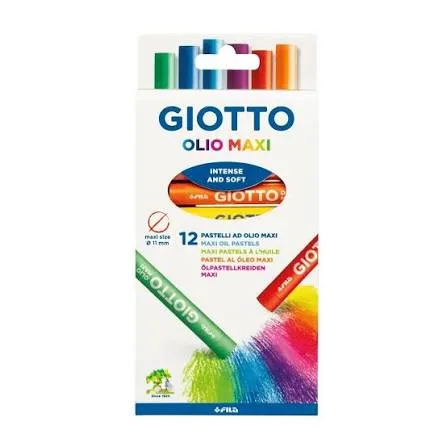 Gıotto Yağlı Pastel Boya 12 Renk F293400