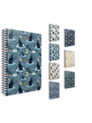 Gıpta Ocean Notes A4 Karton Kapak Spiralli Defter Kareli 80 Yp 7405