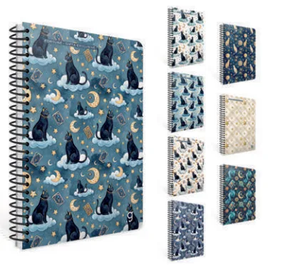 Gıpta Fortune A4 Karton Kapak Spiralli Defter Çizgili 80 Yp 8434