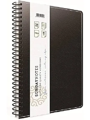 Gıpta Sunday Notes 17x24 Deri Kapak Spiralli Defter Çizgili 140 Yp 5041