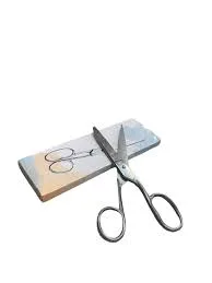 Fiona 16 Cm Metal Krom Makas(açılış ve Protokol Makası) 2034