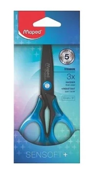Maped Sensoft+ Titanium 3x 13 Cm Makas 484800