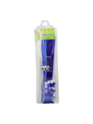 Bubu Şönil-ponpon-oynar Gözlü Hobi Set 80 Li Bubu- Hs0023