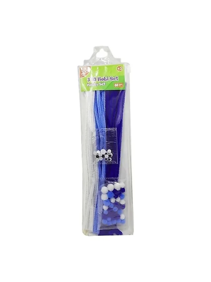 Bubu Şönil-ponpon-oynar Gözlü Hobi Set 80 Li Bubu- Hs0023