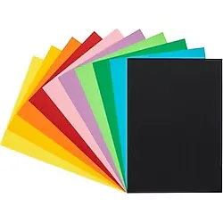 Aka 50x70 160 Gr Hamurdan Boyalı Fon Kartonu 10 Renk