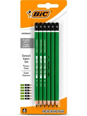 Bic Criterium 550 Dereceli Kurşun Kalem Seti 6 Lı 305871
