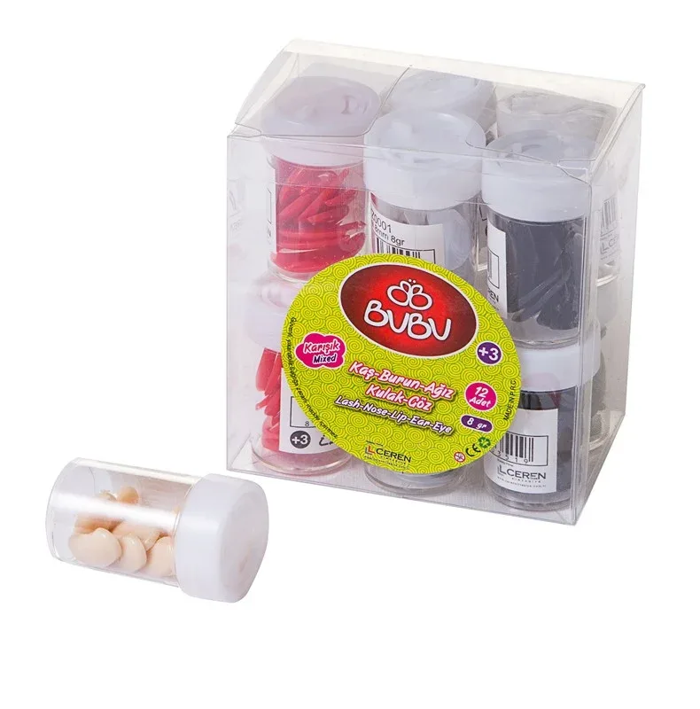 Bubu Yüz Seti Karışık 8 Gr Yz0001