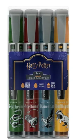 Serve Likit Fosforlu Kalem Harry Potter 4 Lü Set Sv-lktfp4hp