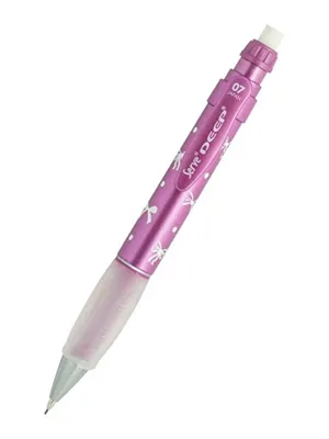 Serve Deep Premium Metalik Sketch Seri 0.7 Versatil Kalem Princess Pink-ribbon 07-dmpp