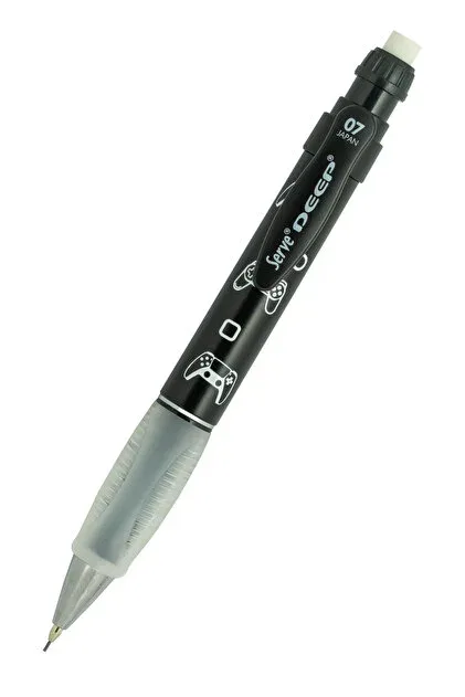 Serve Deep Premium Metalik Sketch Seri 0.7 Versatil Kalem Mr.black-game 07-dmsyh