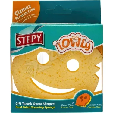 Stepy Happy Twins Çift Taraflı Ovma Süngeri 2020286