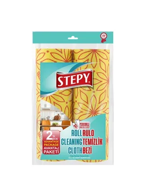 Stepy Kullan At Temizlik Bezi 2"li Eko Mega Rulo 2020162