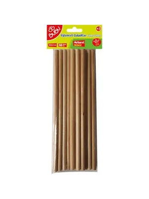 Bubu 20x0.5 Cm Renkli Eğlenceli Çubuklar 24"lü Hs0017