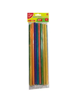 Bubu 20x0.5 Cm Natural Eğlenceli Çubuklar 24"lü Hs0018