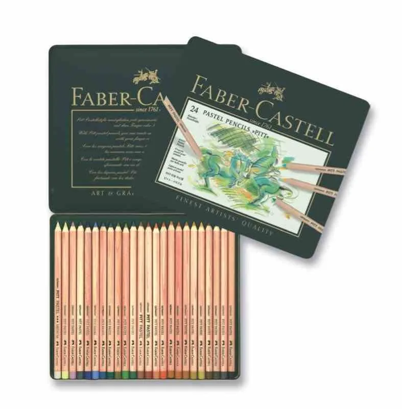 Faber Castell Pıtt Pastel Boya Kalemi 24 Lü 112124