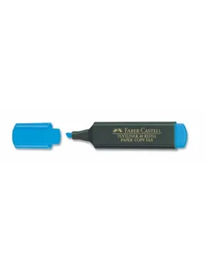 Faber Castell Fosforlu Kalem Mavi 1548