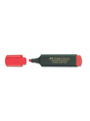 Faber Castell Fosforlu Kalem Kırmızı 154821