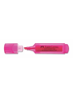 Faber Castell Fosforlu Kalem Şeffaf Kasa Pembe 154628