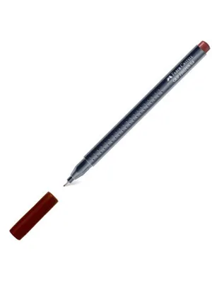 Faber Castell Grıp Finepen 0.4 Mm Kahverengi