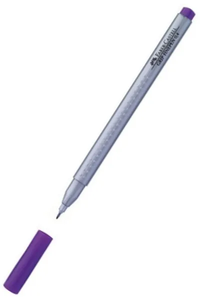 Faber Castell Grıp Finepen 0.4 Mm Mor