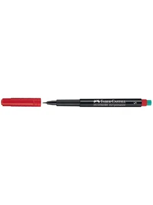 Faber Castell Permanent Kalem (s) Kırmızı