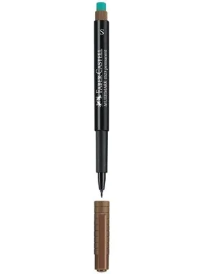 Faber Castell Permanent Kalem (s) Kahverengi
