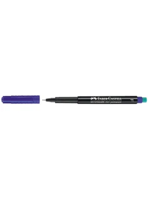 Faber Castell Permanent Kalem (f) Mavi