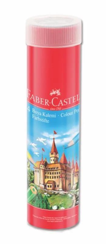 Faber Castell Kuruboya Metal Kutu 24 Renk 116524