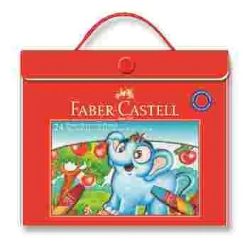 Faber Castell Çantalı Pastel Boya 24 Lü 125124\125125