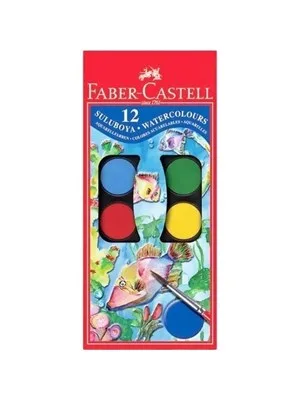 Faber Castell Redline Serisi Suluboya 12 Li 125012
