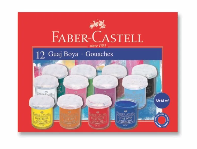 Faber Castell Guaj Boya 12 Li 160401
