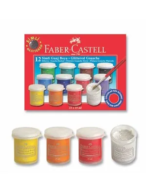 Faber Castell Red Guaj Boya 6 Lı 160400