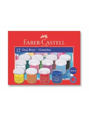 Faber Castell Red Guaj Boya 6 Lı 160400
